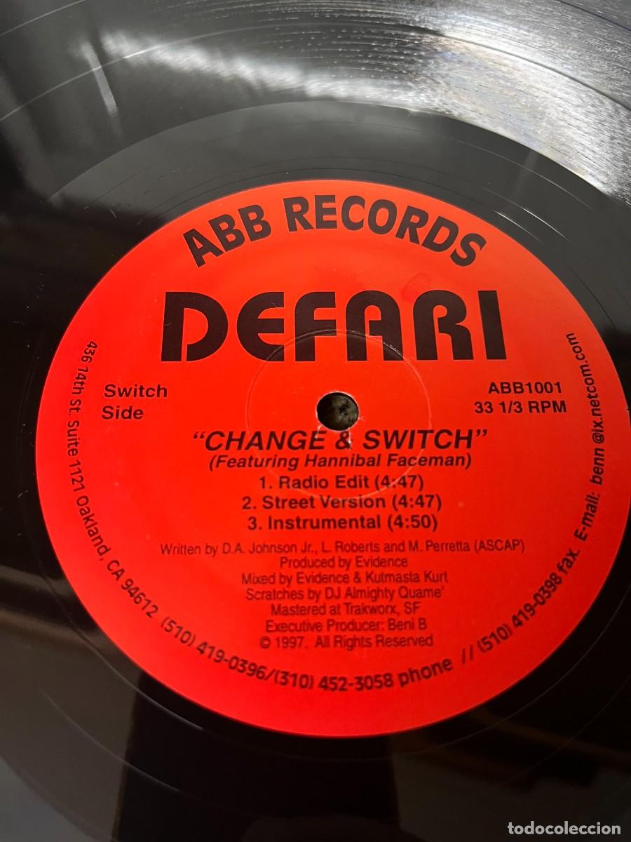 Discos de vinilo: Defari Bionic maxi rap - Foto 3