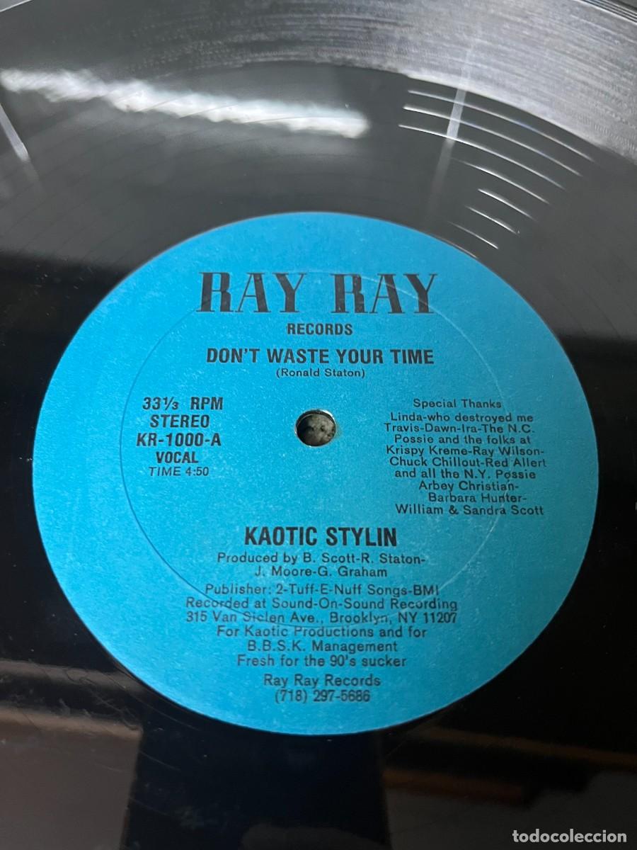 Discos de vinilo: Kaotic Stylin Dont Waste Your Time - Foto 3