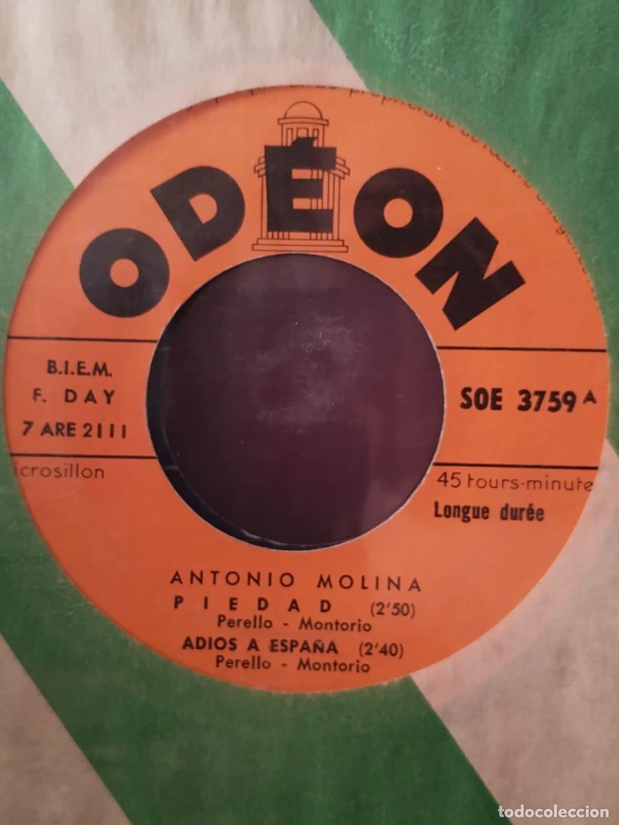 Discos de vinilo: Antonio Molina / impreso en Francia