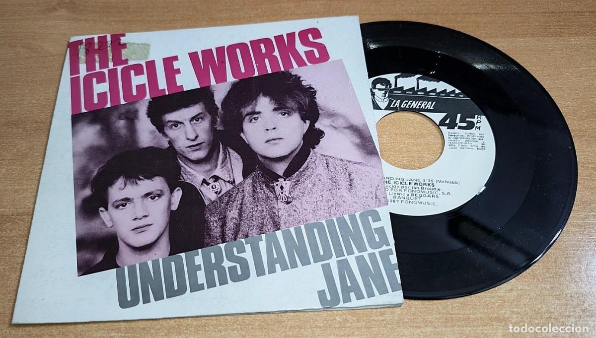 Discos de vinilo: THE ICICLE WORKS Understanding Jane SINGLE VINILO PROMO DEL A&Ntilde;O 1987 CONTIENE 2 TEMAS
