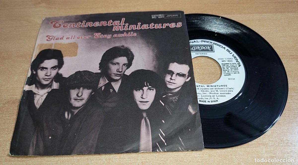 Discos de vinilo: CONTINENTAL MINIATURES Gall all over SINGLE VINILO PROMO DEL A&Ntilde;O 1978 CONTIENE 2 TEMAS