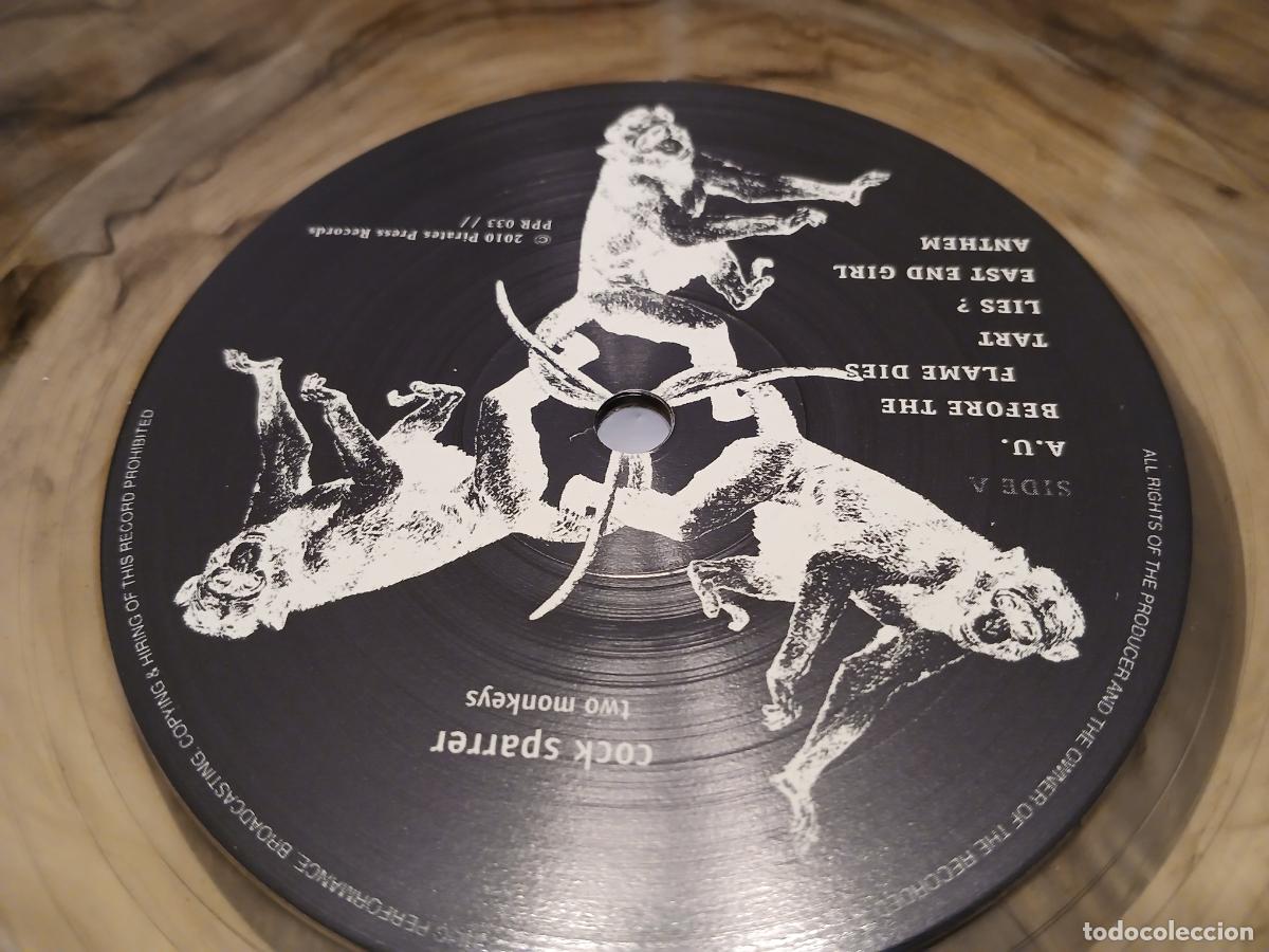 Discos de vinilo: Cock Sparrer &ndash; Two Monkeys- LP disco vinilo - Foto 2