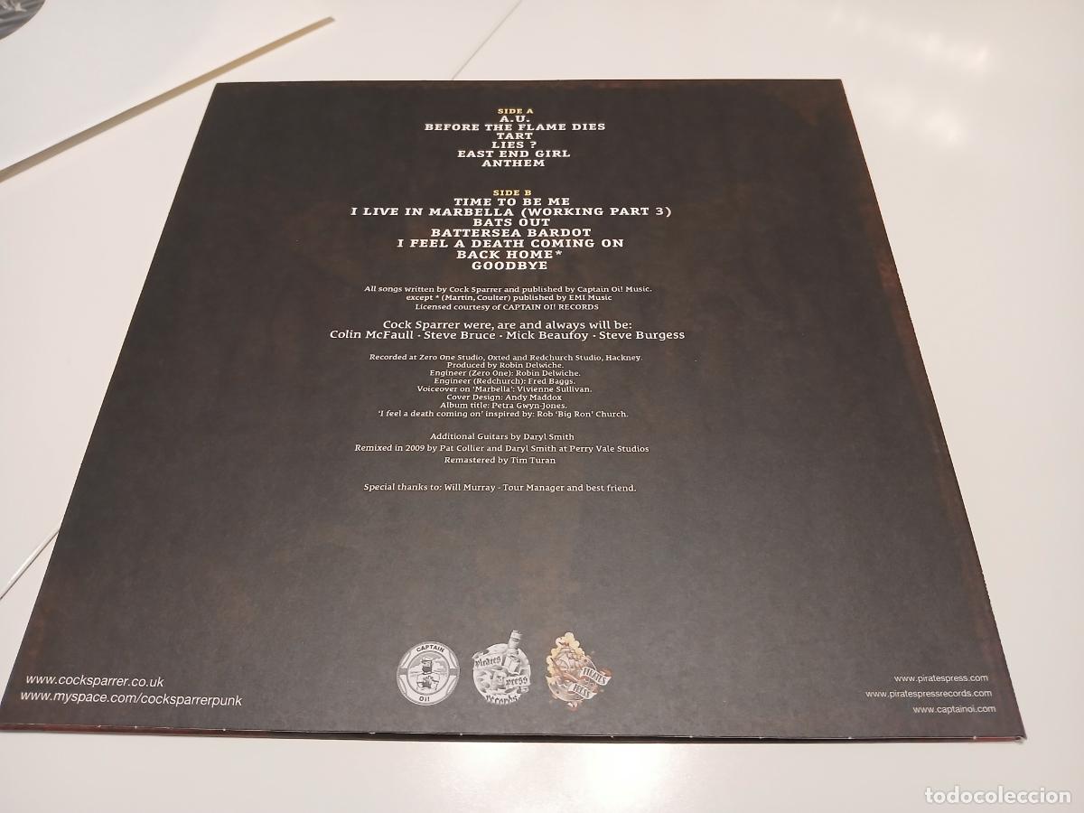 Discos de vinilo: Cock Sparrer &ndash; Two Monkeys- LP disco vinilo - Foto 7