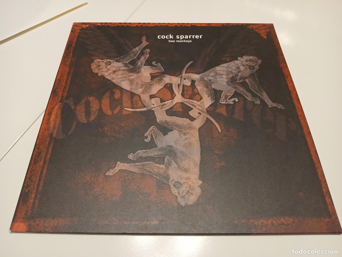Discos de vinilo: Cock Sparrer &ndash; Two Monkeys- LP disco vinilo - Foto 1