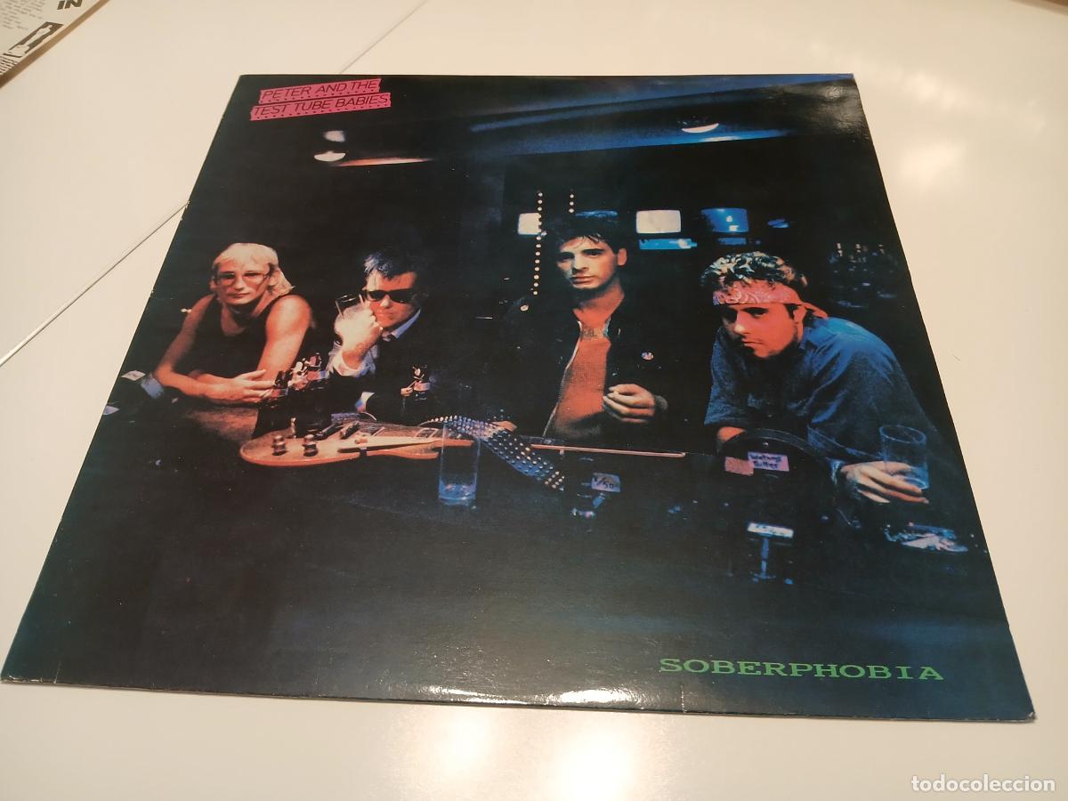 Discos de vinilo: Peter And The Test Tube Babies &ndash; Soberphobia- (1987) LP disco vinilo