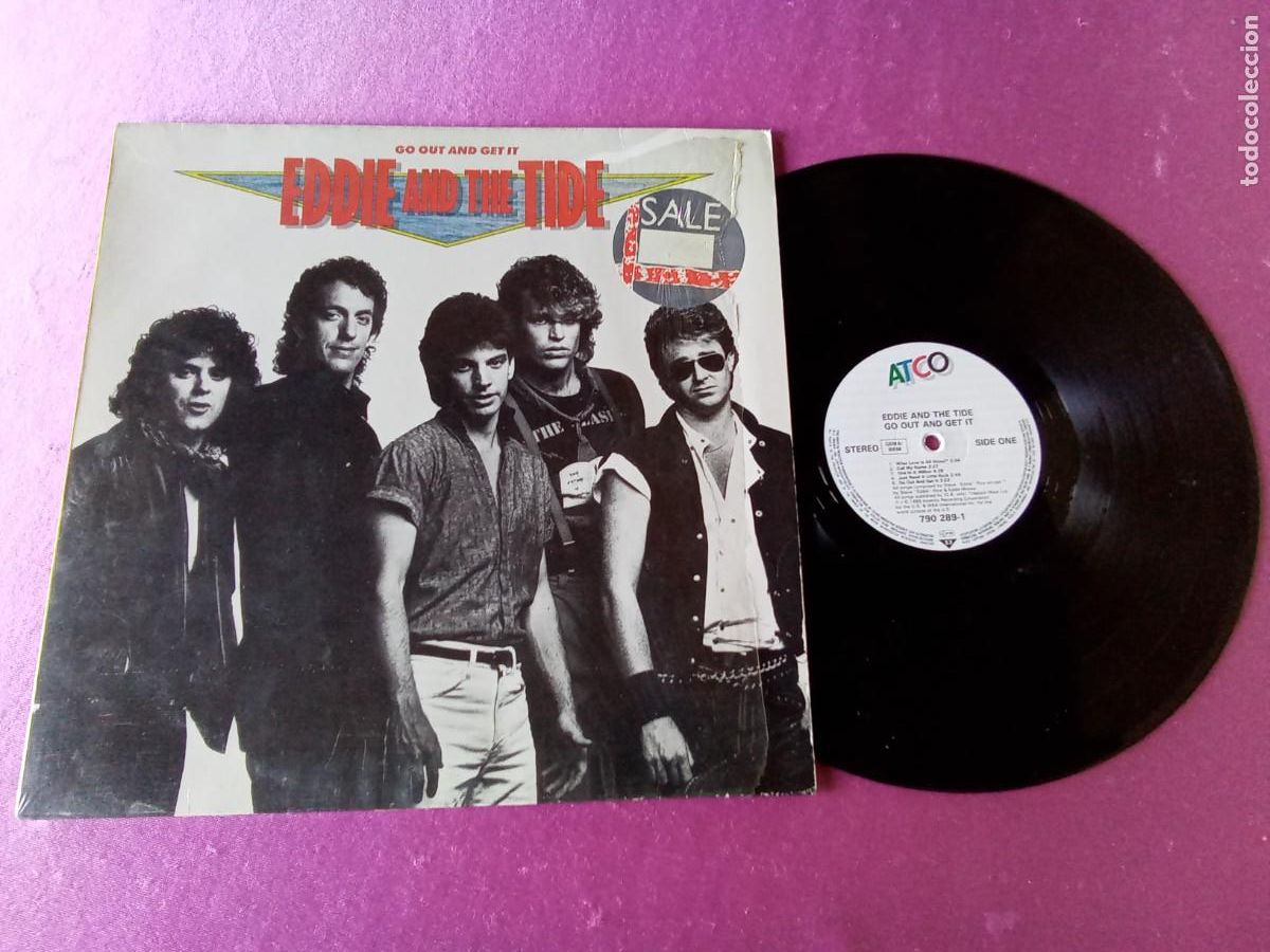 Discos de vinilo: EDDIE AND THE TIDE 1985 LP L31 3