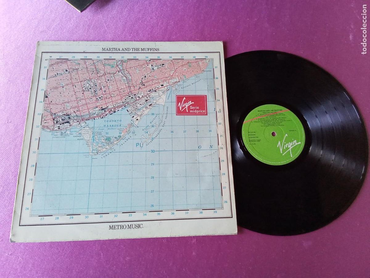 Discos de vinilo: MARTHA AND THE MUFFINS METRO MUSIC 1980 LP L31 3