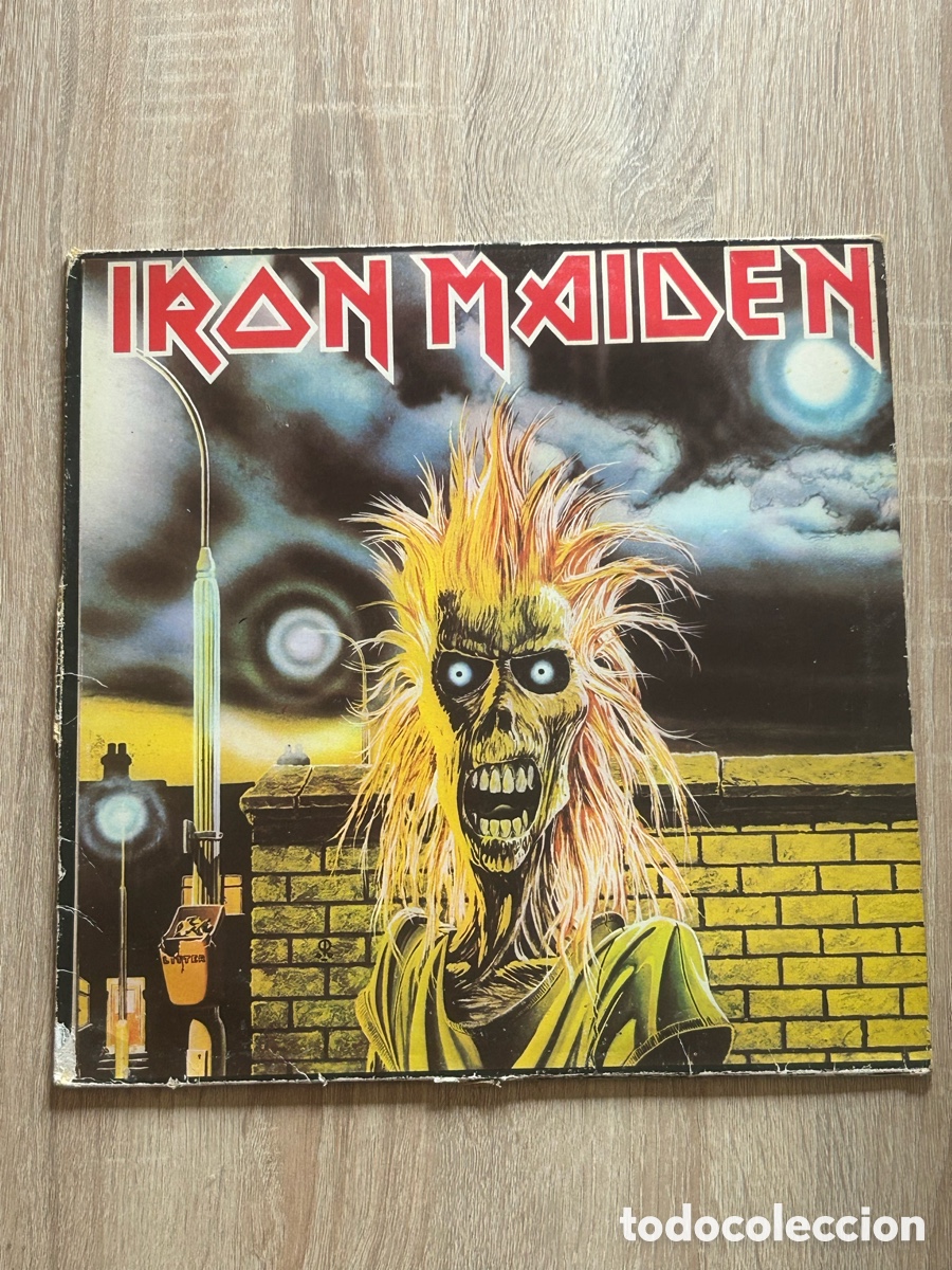 Discos de vinilo: Iron maiden lp 1980 disco de vinilo
