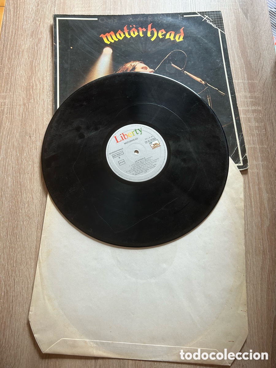 Discos de vinilo: MOT&Ouml;RHEAD-LP DISCO VINILO=MOT&Ouml;RHEAD-ON PAROLE=1976 - Foto 3