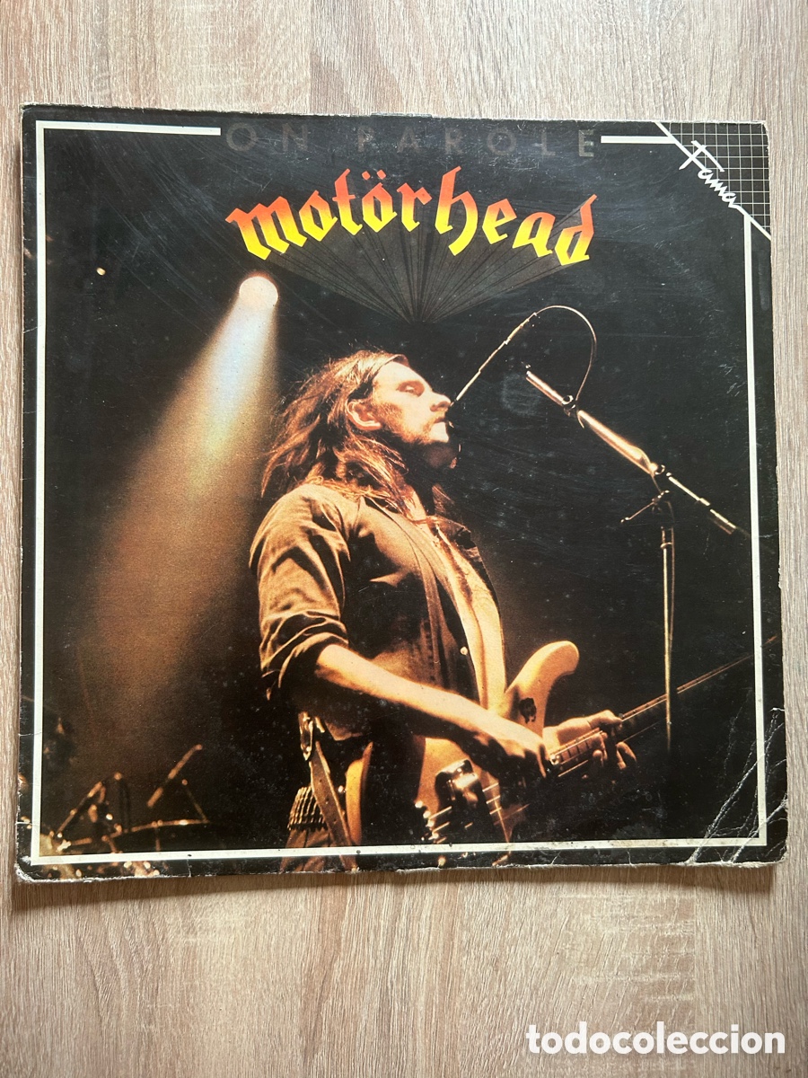 Discos de vinilo: MOT&Ouml;RHEAD-LP DISCO VINILO=MOT&Ouml;RHEAD-ON PAROLE=1976 - Foto 1