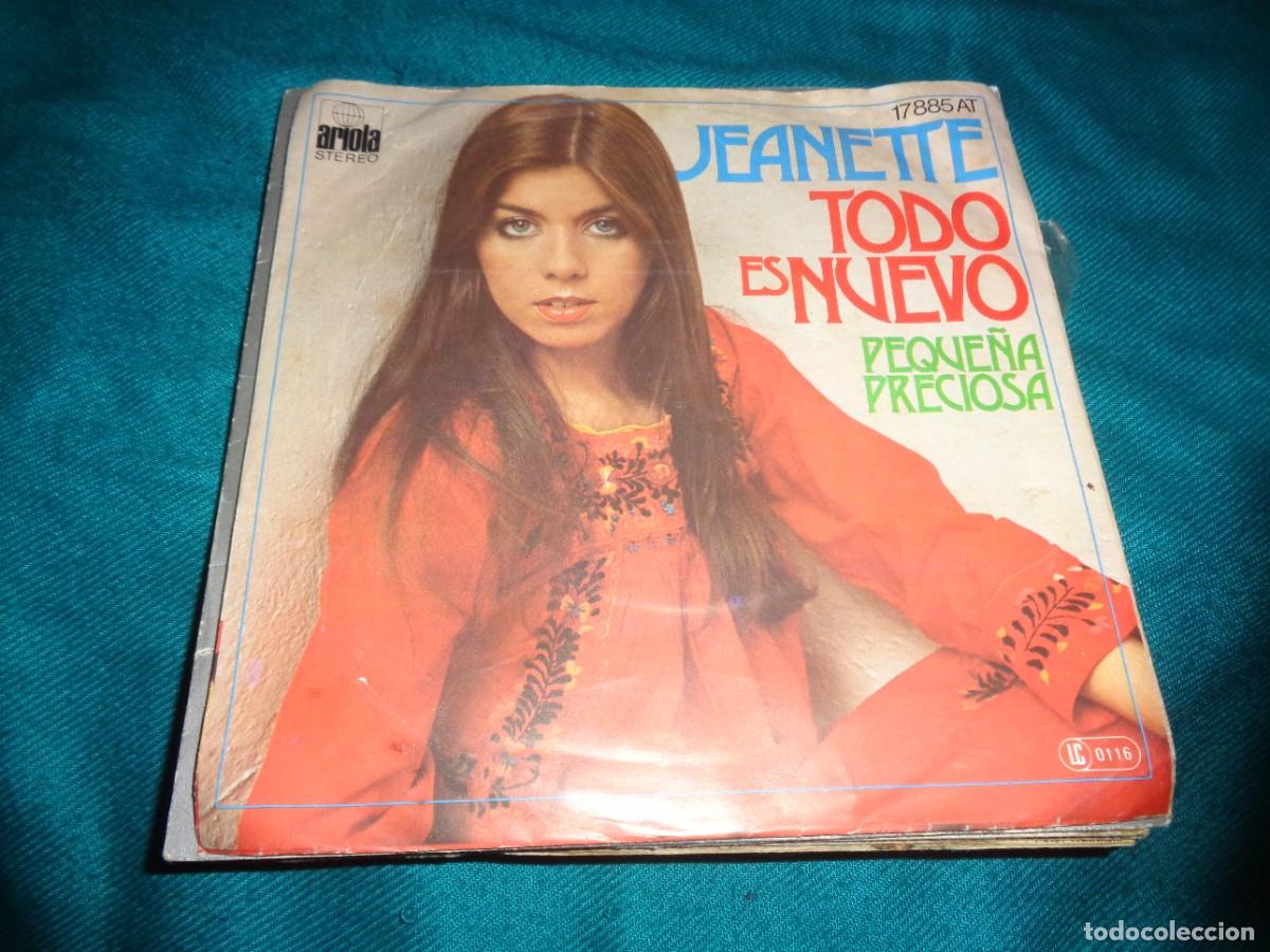 Discos de vinilo: JEANETTE. TODO ES NUEVO / PEQUE&Ntilde;A PRECIOSA. ARIOLA, 1977. GERMANY. IMPECABLE(#)