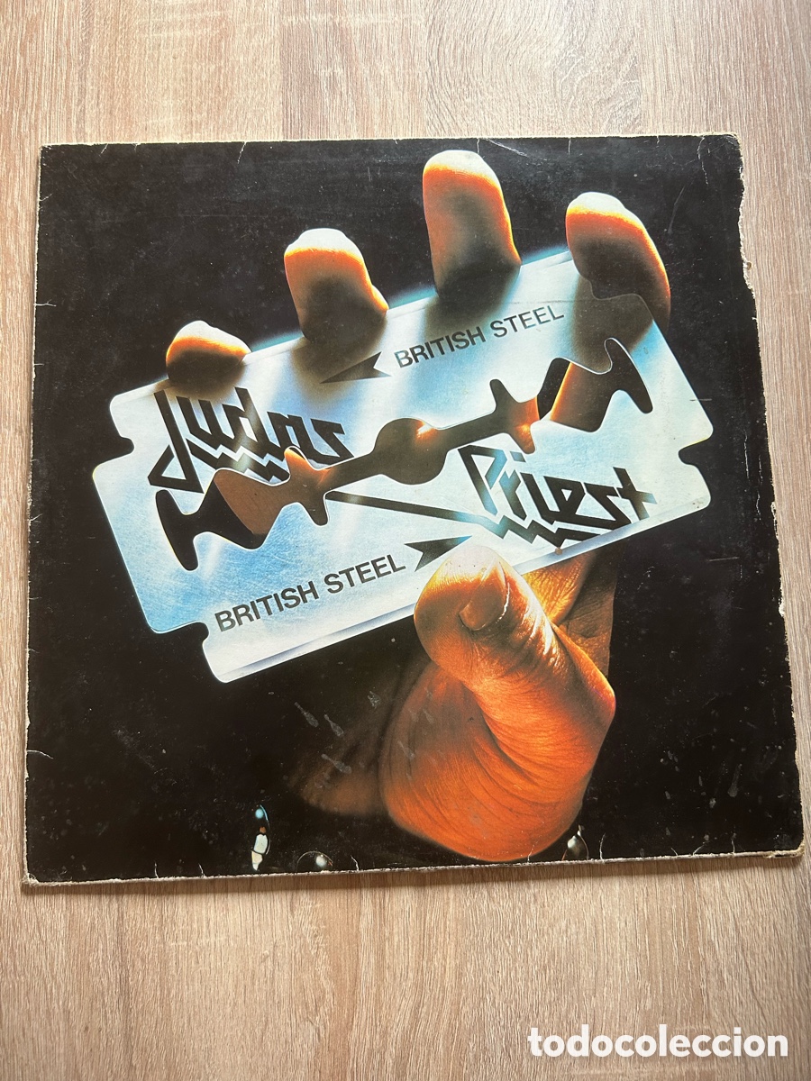Discos de vinilo: JUDAS PRIEST &ndash; BRITISH STEEL 1980 Lp disco de vinilo