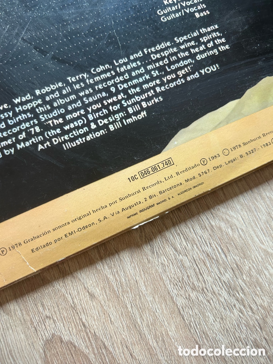 Discos de vinilo: Whitesnake &lrm;&ndash; Trouble - lp ed Espa&ntilde;a Emi 1983 - Foto 3