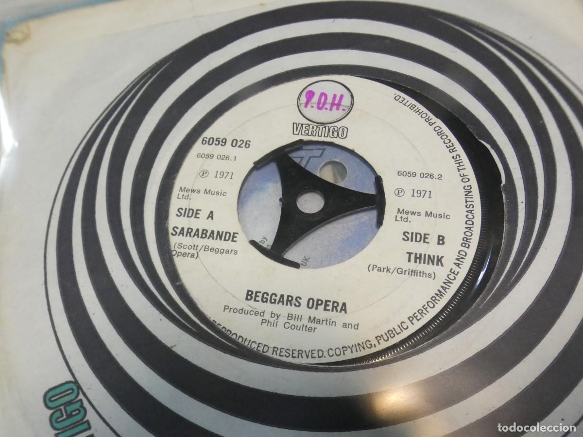 Discos de vinilo: ARKANSAS1980 BOXX695 VINILO 7&rdquo; BUEN ESTADO BEGGARS OPERA SARABANDE