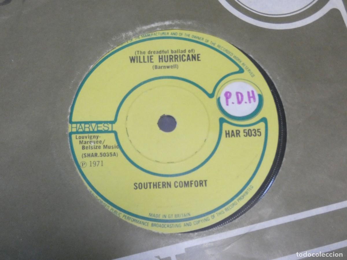 Discos de vinilo: ARKANSAS1980 BOXX695 VINILO 7&rdquo; BUEN ESTADO WILLIE HURRICANE SOUTHERN COMFORT