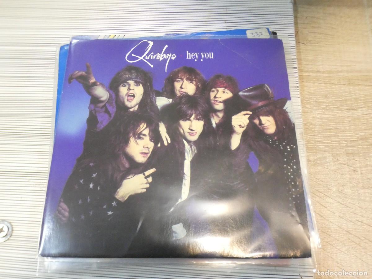 Discos de vinilo: ARKANSAS1980 BOXX695 VINILO 7&rdquo; BUEN ESTADO QUIREBOYS HEY YOU