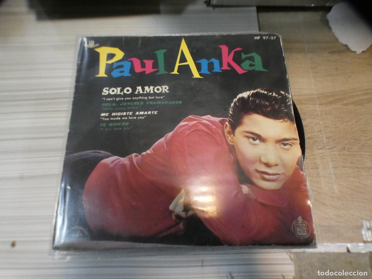 Dischi in vinile: ARKANSAS1980 EXPRO226 VINILO 7&rdquo; ESPA&Ntilde;OL BUEN ESTADO PAUL ANKA