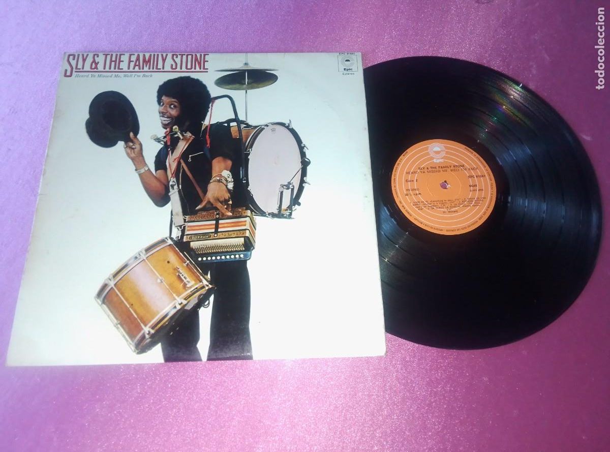 Discos de vinilo: SLY THE FAMILY STONE 1977 LP L31 3