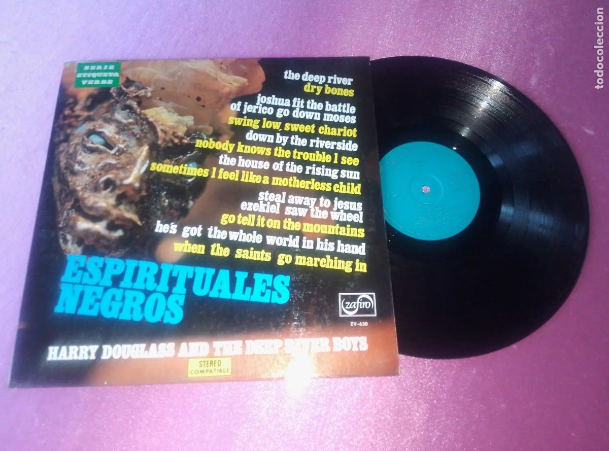Discos de vinilo: ESPIRITUALES NEGROS 1971 LP L31 3 - Foto 1