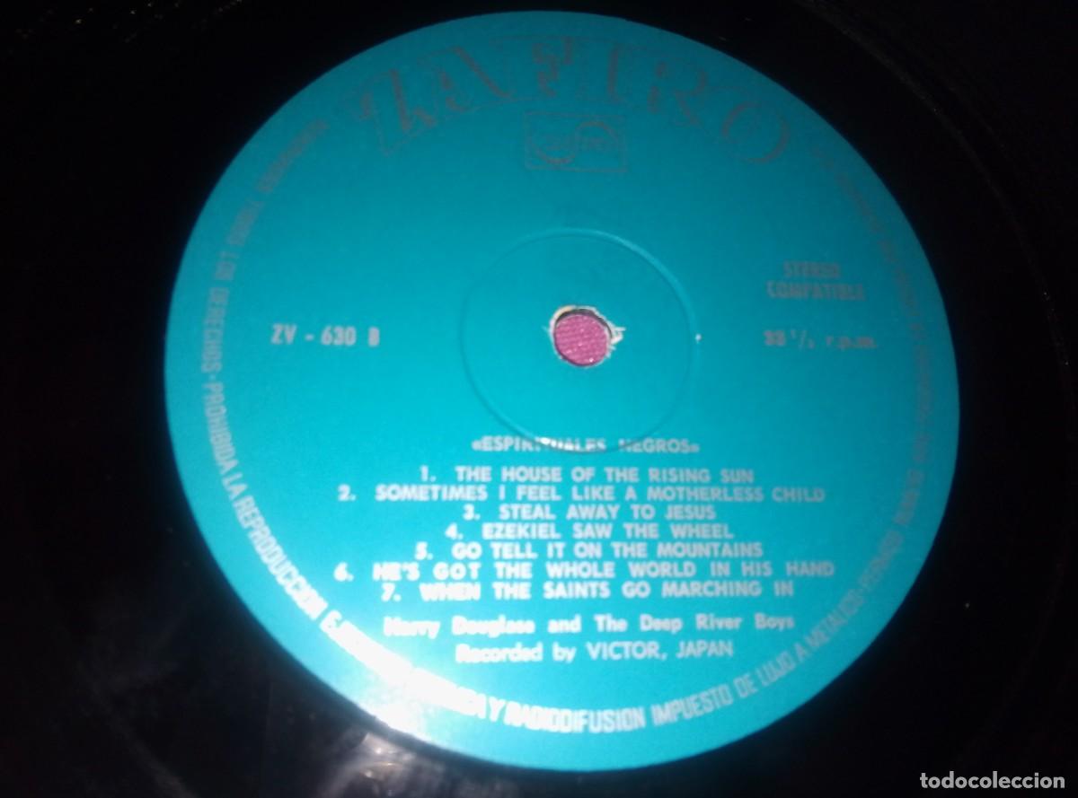 Discos de vinilo: ESPIRITUALES NEGROS 1971 LP L31 3 - Foto 3