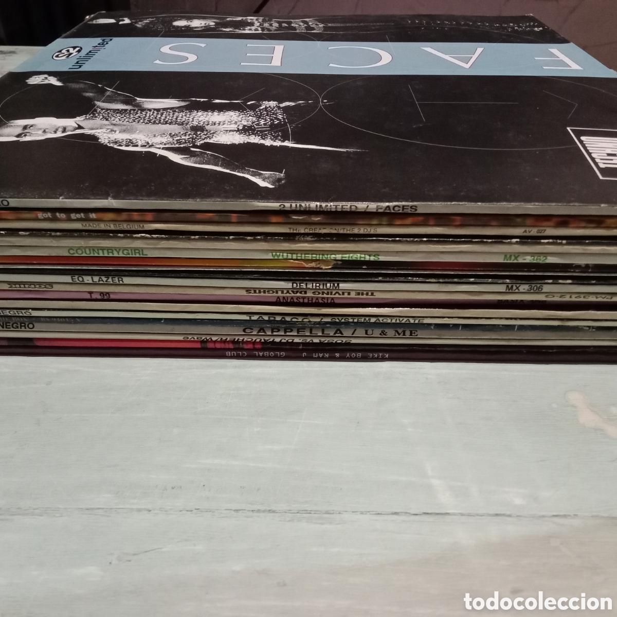 Discos de vinilo: MAXI-SINGLES TRANCE, MAKINA, TECHNO, HOUSE...