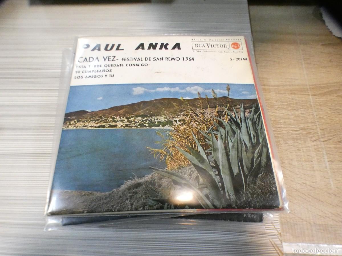 Discos de vinilo: ARKANSAS1980 EXPRO226 VINILO 7&rdquo; ESPA&Ntilde;OL BUEN ESTADO PAUL ANKA