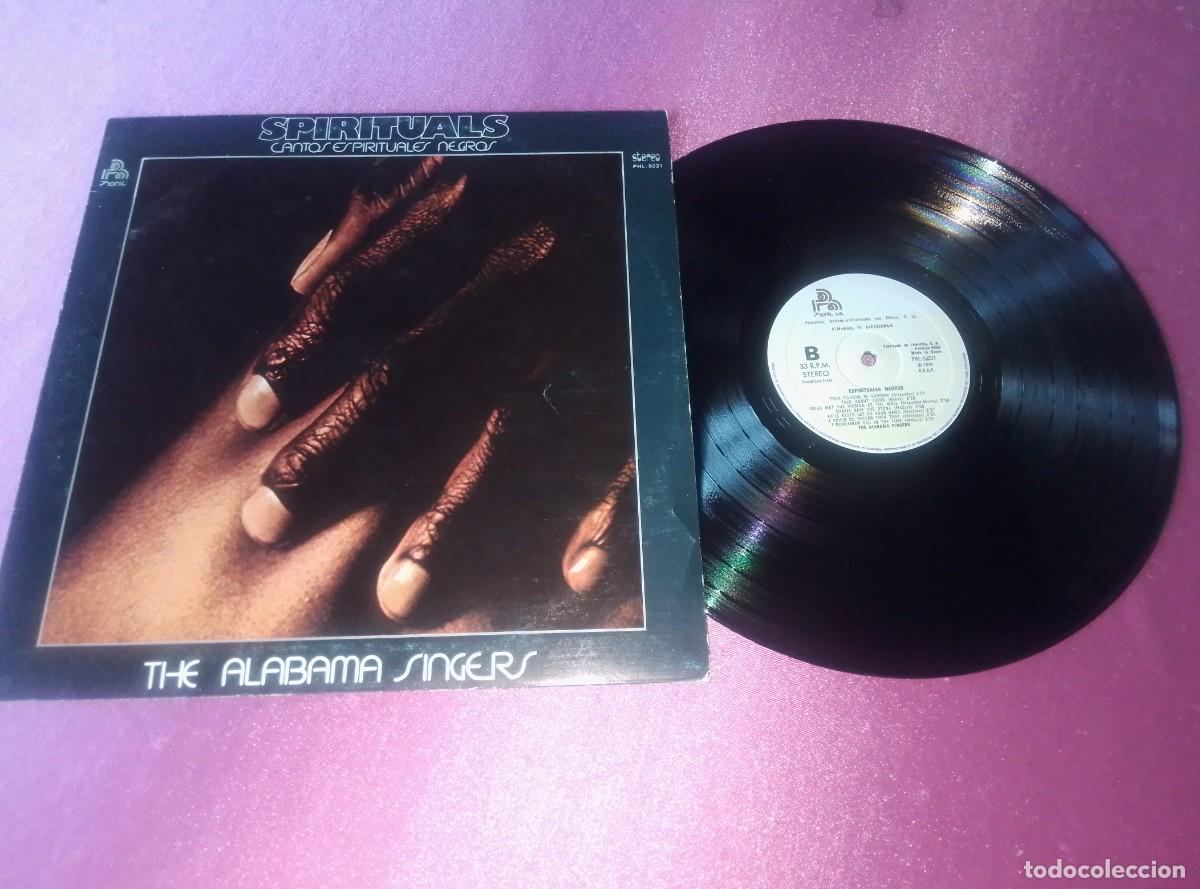 Discos de vinilo: ESPIRITUALES NEGROS THE E ALABAMA SINGERS 1978 LP L31 3
