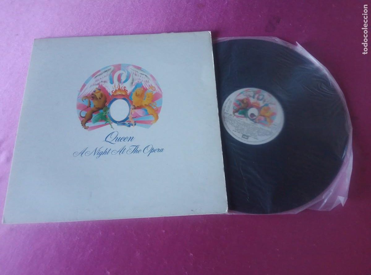 Discos de vinilo: QUEEN A NIGHT AT THE OPERA 1976 LP L31 3