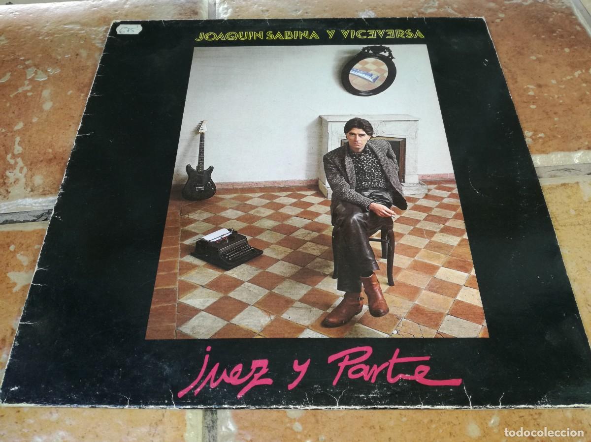 Discos de vinilo: JOAQUIN SABINA Y VICEVERSA-JUEZ Y PARTE-CONTIENE ENCARTE-ORIGINAL 1985