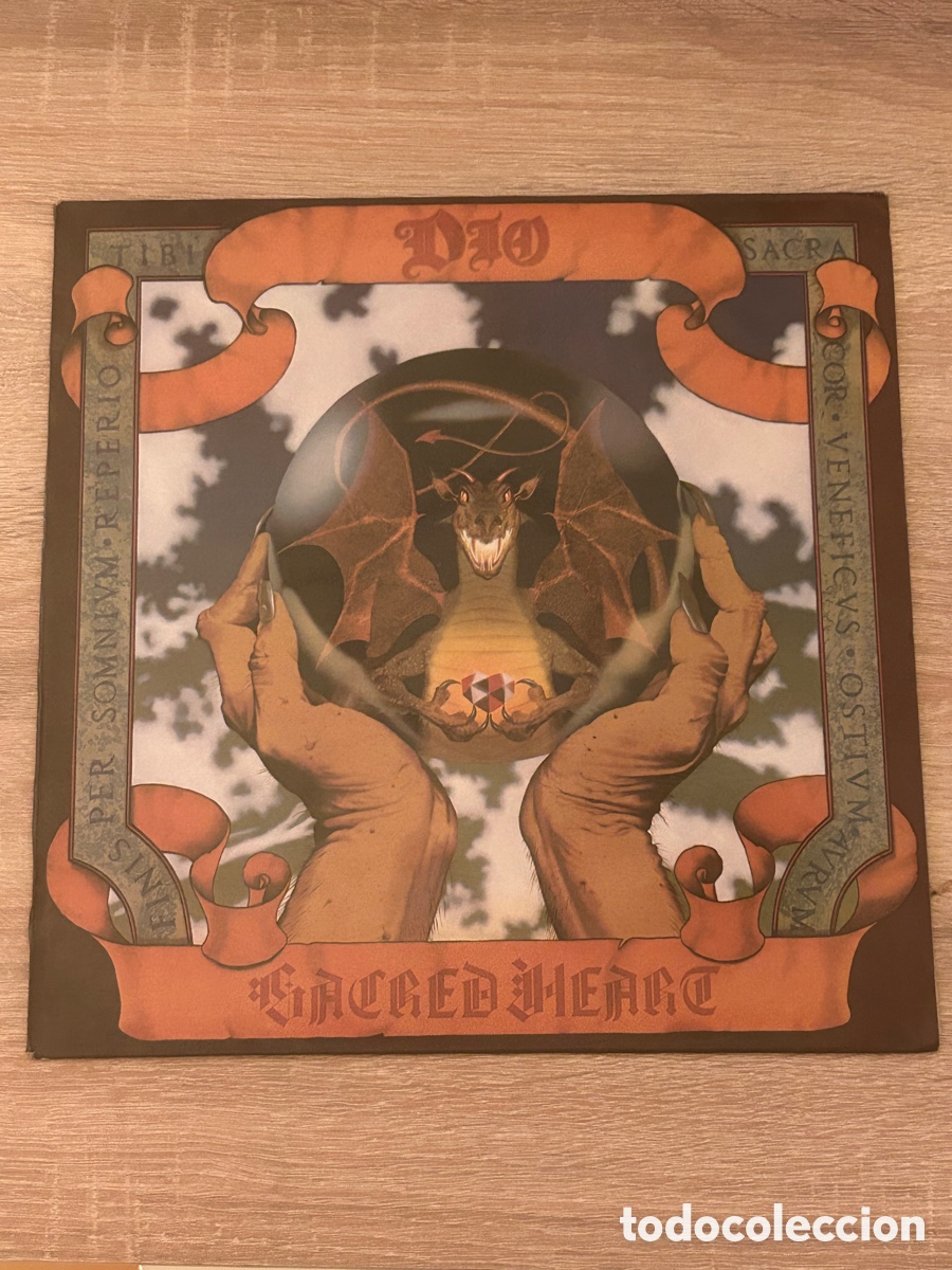 Discos de vinilo: Dio sacred heart 1983 disco de vinilo LP