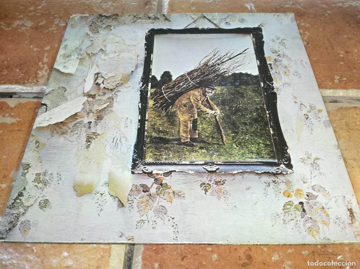Discos de vinilo: LED ZEPPELIN IV-GATEFOLD-EDICI&Oacute;N ESPA&Ntilde;OLA - Foto 1