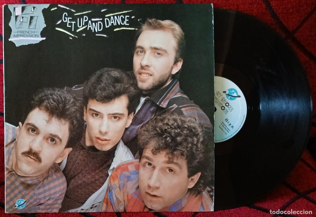 Discos de vinilo: FRENCH IMPRESSION ** Get Up And Dance ** MAXI SINGLE VINILO 1985 - Foto 1