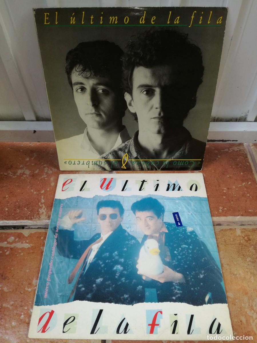 Discos de vinilo: LOTE DE 2 LPs ORIGINALES DE EL ULTIMO DE LA FILA