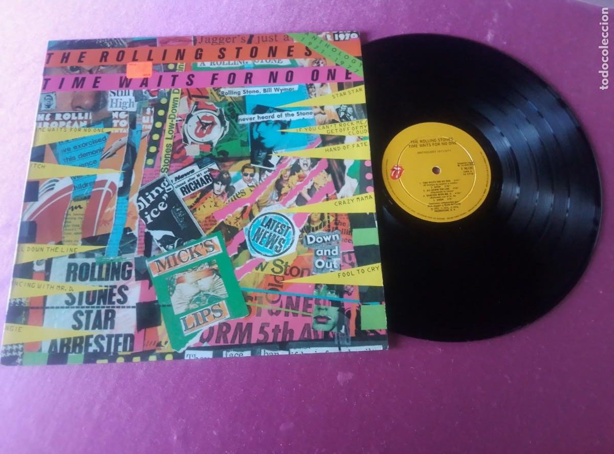 Discos de vinilo: THE ROLLING STONES TIME WAITS FOR NO ONE 1979 LP L31 3