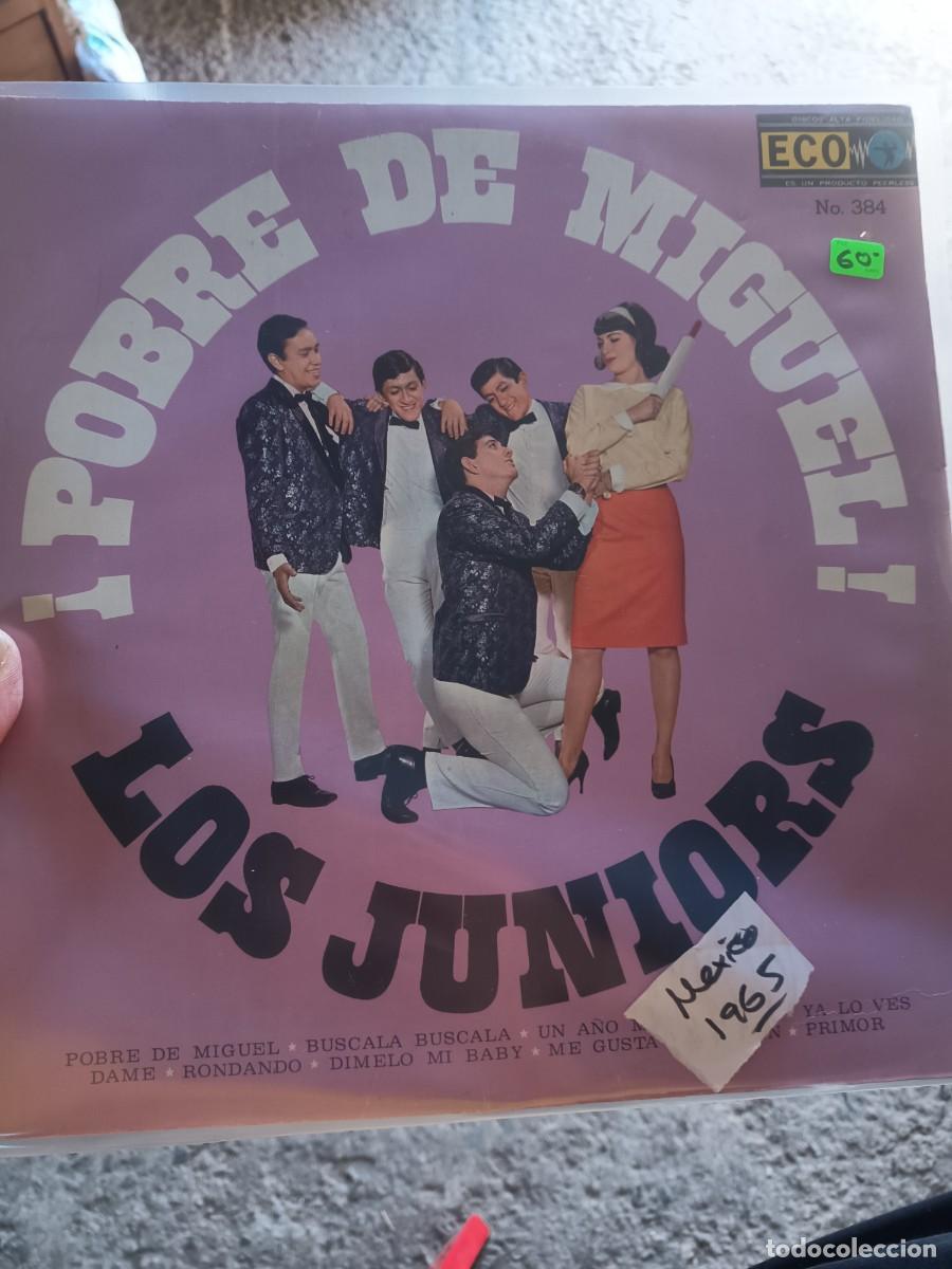 Discos de vinilo: LOTE 333, LP LOS JUNIORS,( MEXICO 1965)