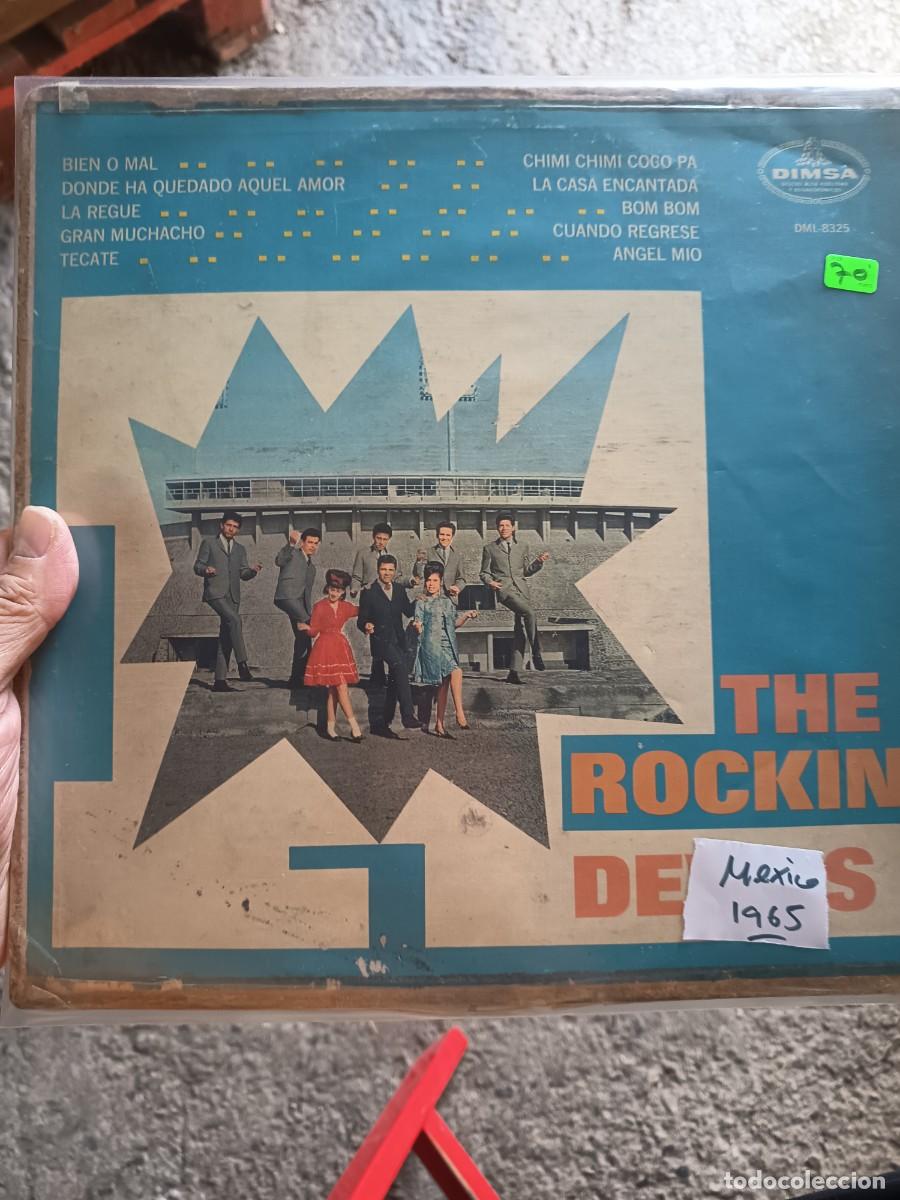 Discos de vinilo: LOTE 333, LP THE ROCKIN DEVILS,( MEXICO 1965)