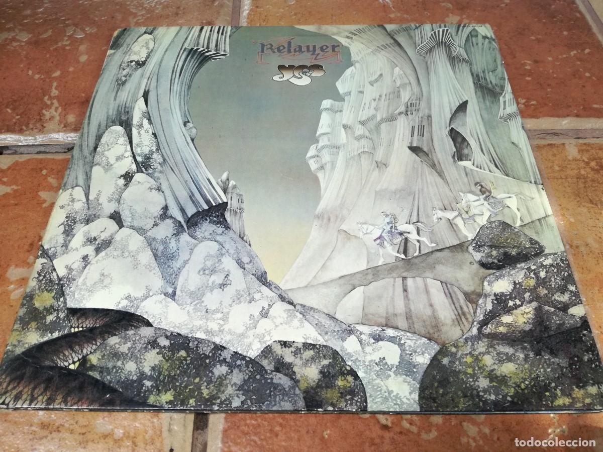 Discos de vinilo: YES-RELAYER-GATEFOLD-CONTIENE ENCARTE-ORIGINAL ESPA&Ntilde;OL 1974-EN BUEN ESTADO