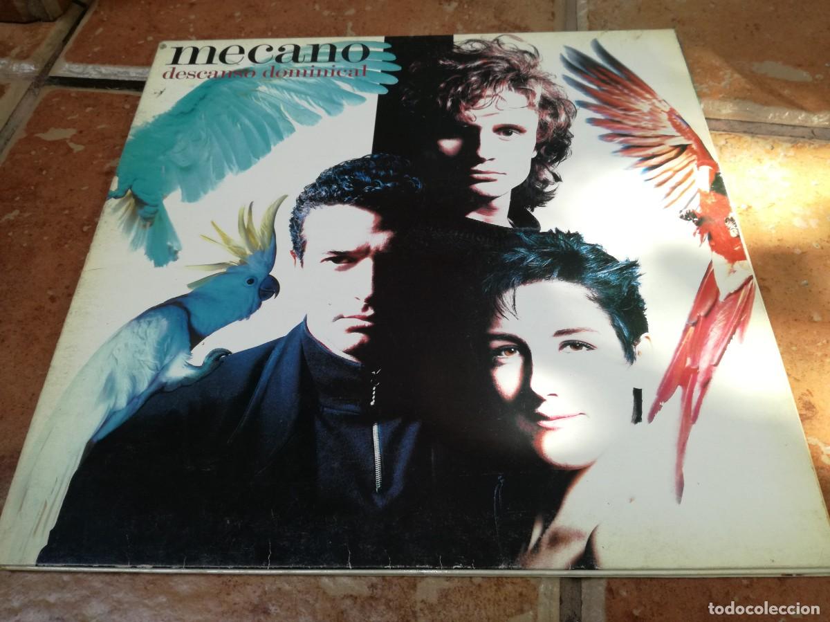 Discos de vinilo: MECANO-DESCANSO DOMINICAL-PORTADA TRIPLE-CONTIENE ENCARTE-ORIGINAL 1988
