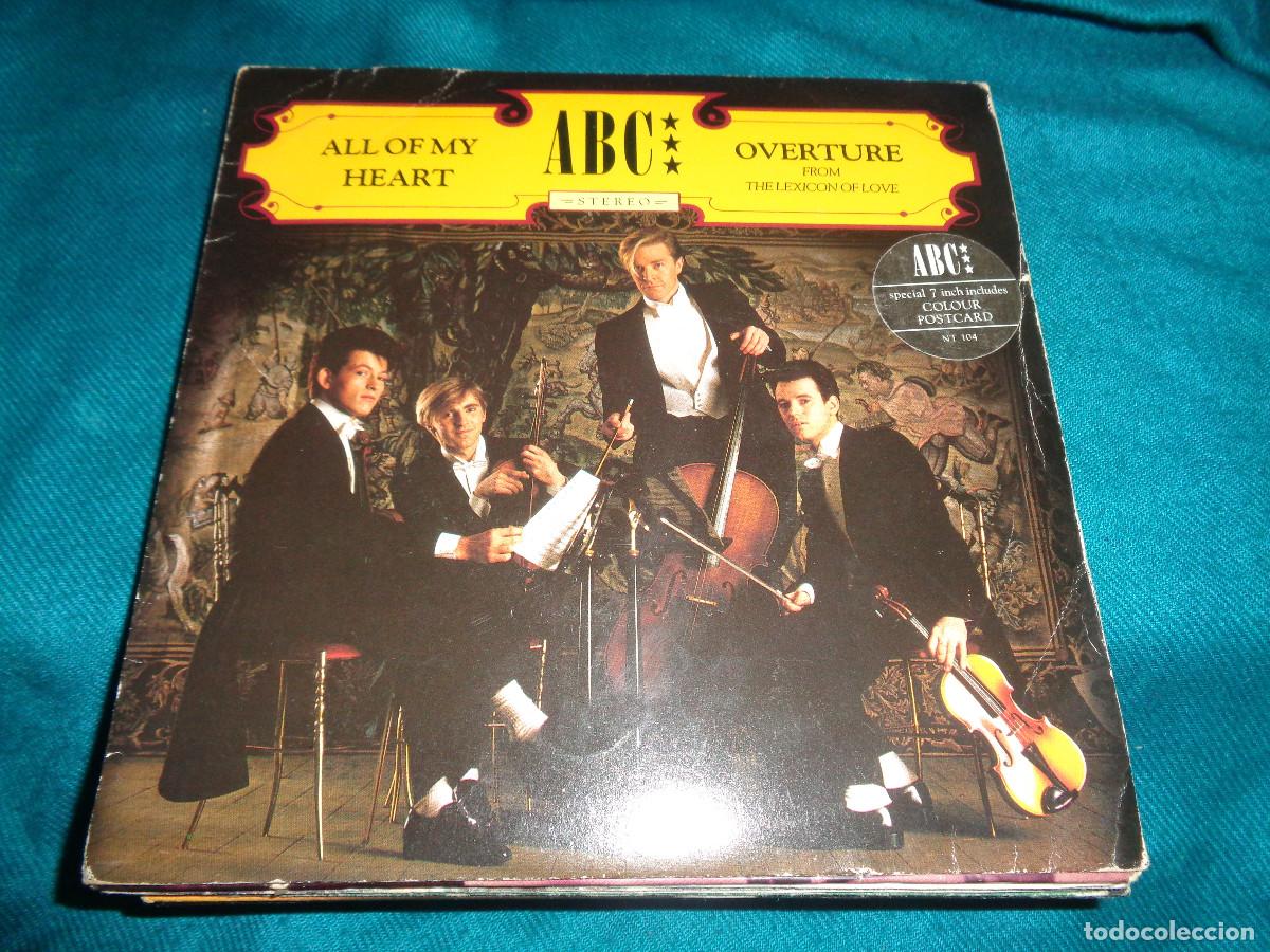 Discos de vinilo: ABC. ALL OF MY HEART / OVERTURE. NEUTRON, 1982
