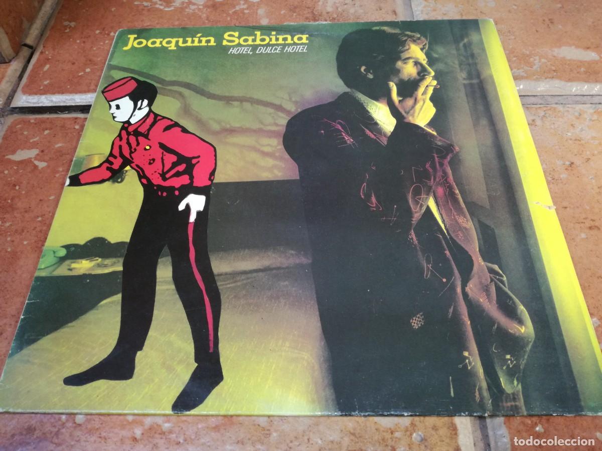 Discos de vinilo: JOAQUIN SABINA-HOTEL, DULCE HOTEL-CONTIENE ENCARTE-ORIGINAL 1987