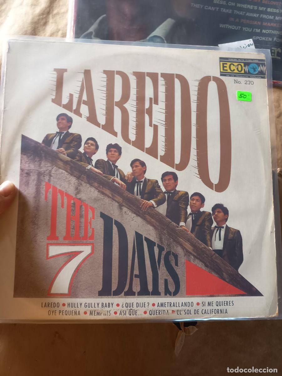 Discos de vinilo: LOTE 400, LP LAREDO, THE 7 DAYS,( MEXICO)
