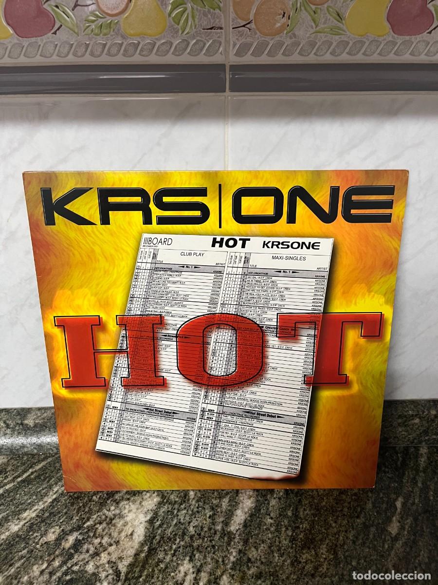 Discos de vinilo: KRS-One Hot maxi rap