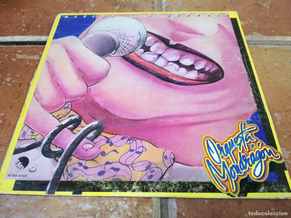 Discos de vinilo: ORQUESTA MONDRAGON-MU&Ntilde;ECA HINCHABLE-SU PRIMER LP-CONTIENE ENCARTE-ORIGINAL 1979