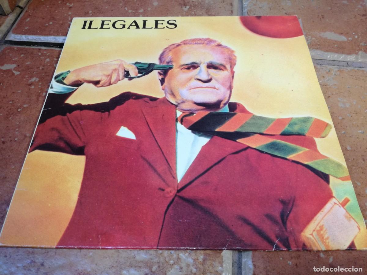 Discos de vinilo: ILEGALES-SU PRIMER LP-TIEMPOS NUEVOS, TIEMPOS SALVAJES-ORIGINAL 1985