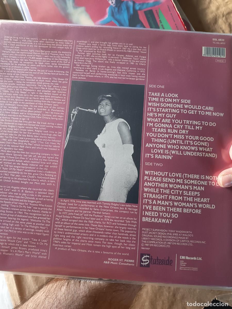 Discos de vinilo: LOTE 404, LP IRMA THOMAS - Foto 2