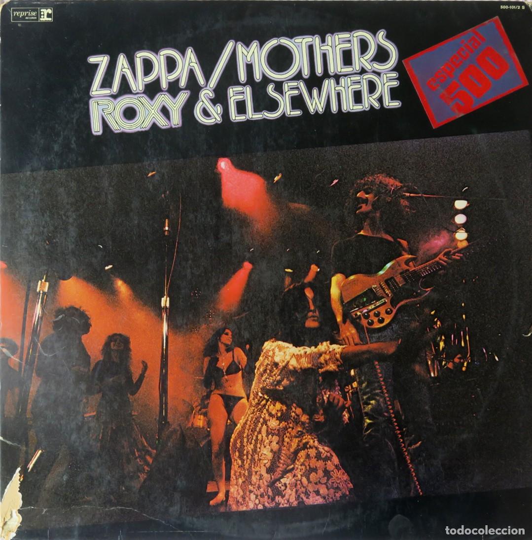Discos de vinilo: ZAPPA / MOTHERS. ROXY & ELSEWHERE. REPRISE RECORDS 1974. LP DOBLE