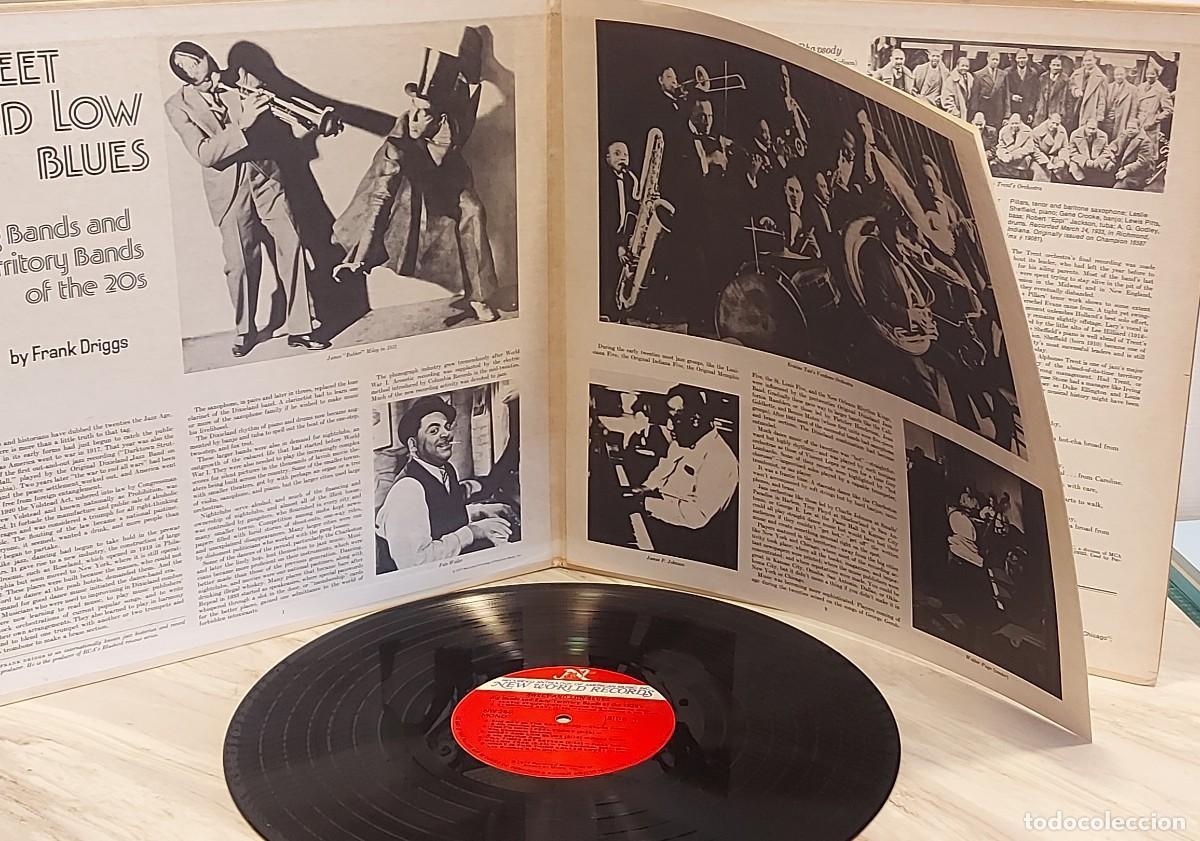 Discos de vinilo: &ldquo;SWEET AND LOW BLUES / BIG BANDS AND TERRITORY BANDS OF THE 20S&rdquo; / LP N.W.R / MBC. ***/***
