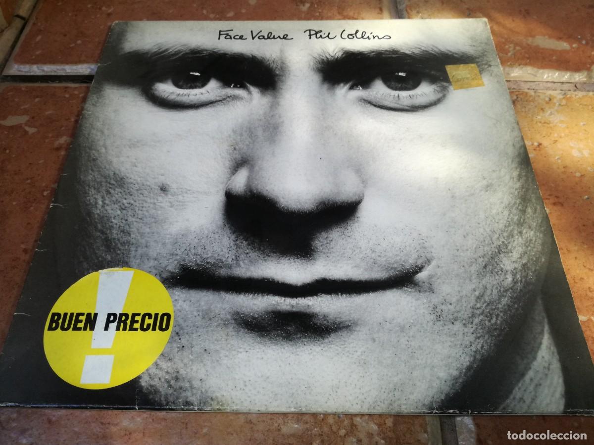Discos de vinilo: PHIL COLLINS-FACE VALUE-CONTIENE ENCARTE-EDICI&Oacute;N ESPA&Ntilde;OLA