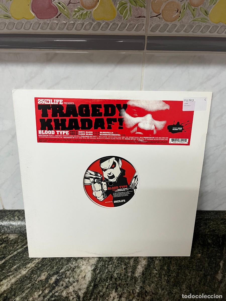 Discos de vinilo: Tragedy Khadafi Blood Type