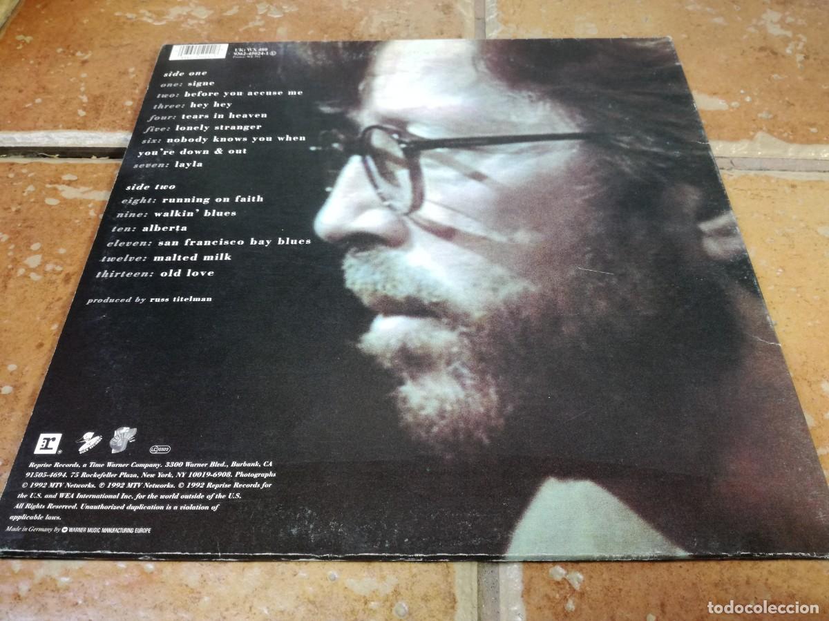 Discos de vinilo: ERIC CLAPTON-UNPLUGGED-GATEFOLD-ORIGINAL 1992-LEER DESCRIPCI&Oacute;N - Foto 2